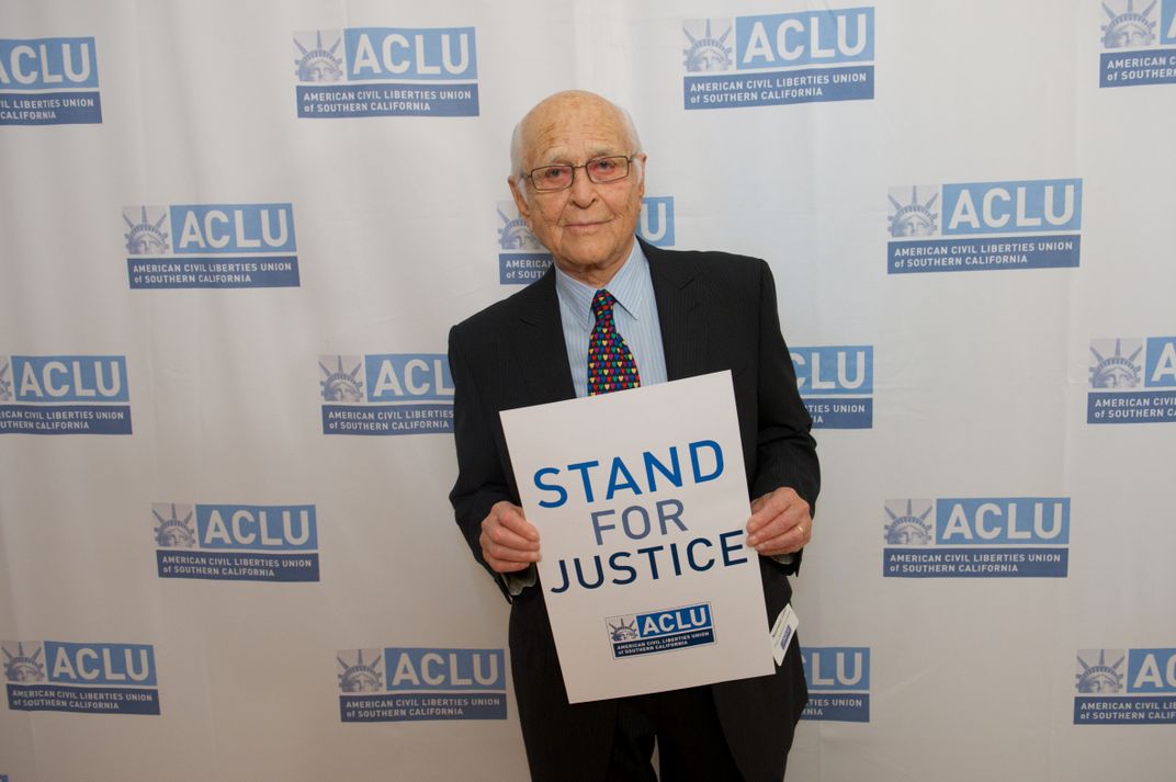 Lear at the ACLU's Bill of Rights dinner