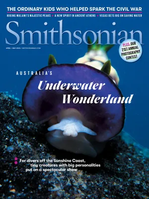 Cover image of the Smithsonian Magazine April/May 2024 issue