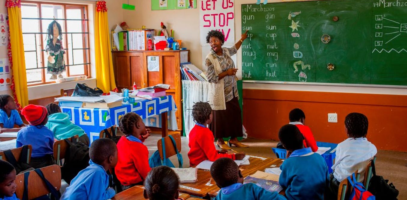 Learning to read in another language is tough: how Namibian teachers can help kids