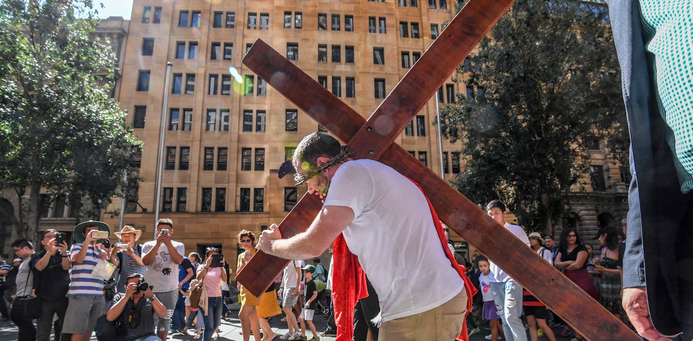 What is the Stations of the Cross ritual, and why do Christians still perform it at Easter?